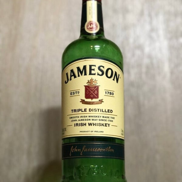Jameson 1L Empty Bottle for crafting
