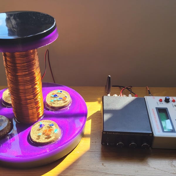 PEMF Healing Tower 360 degree frequencies Energy Healing Rife Technology