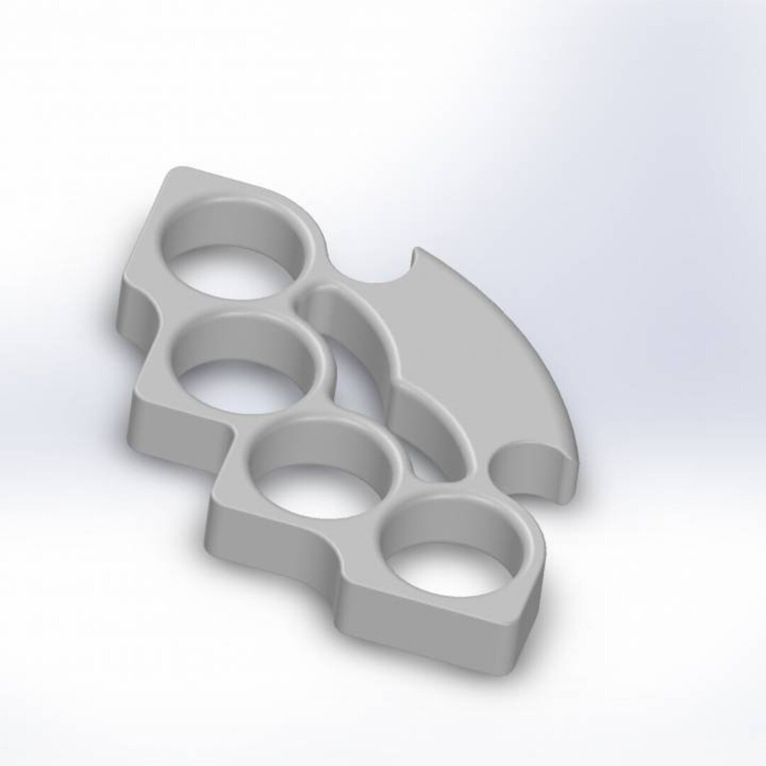 Buy 3D Printable Brass Knuckles / Knuckle / Jaw Jacker Instant Online ...