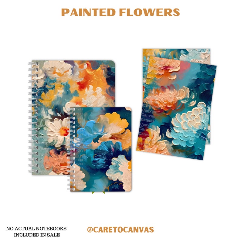 Realistic Painting for Seamless Patterns Tiled Graphics DIY Painting