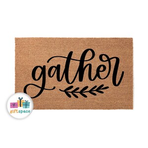 Doormat Gather - Welcome Mat Closing Gift Outdoor Front Porch Entry New Home Gift Door Mat Boho Decor Doormats Outside Home Decor Rug 4467**