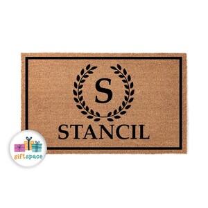Wedding Custom Doormat | Welcome Mat | Custom Door Mat | Housewarming Gift | Family Home Decor | Personalized Gift 3379