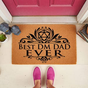 DM Dad Ever Doormat – Gaming Father's Day Gift