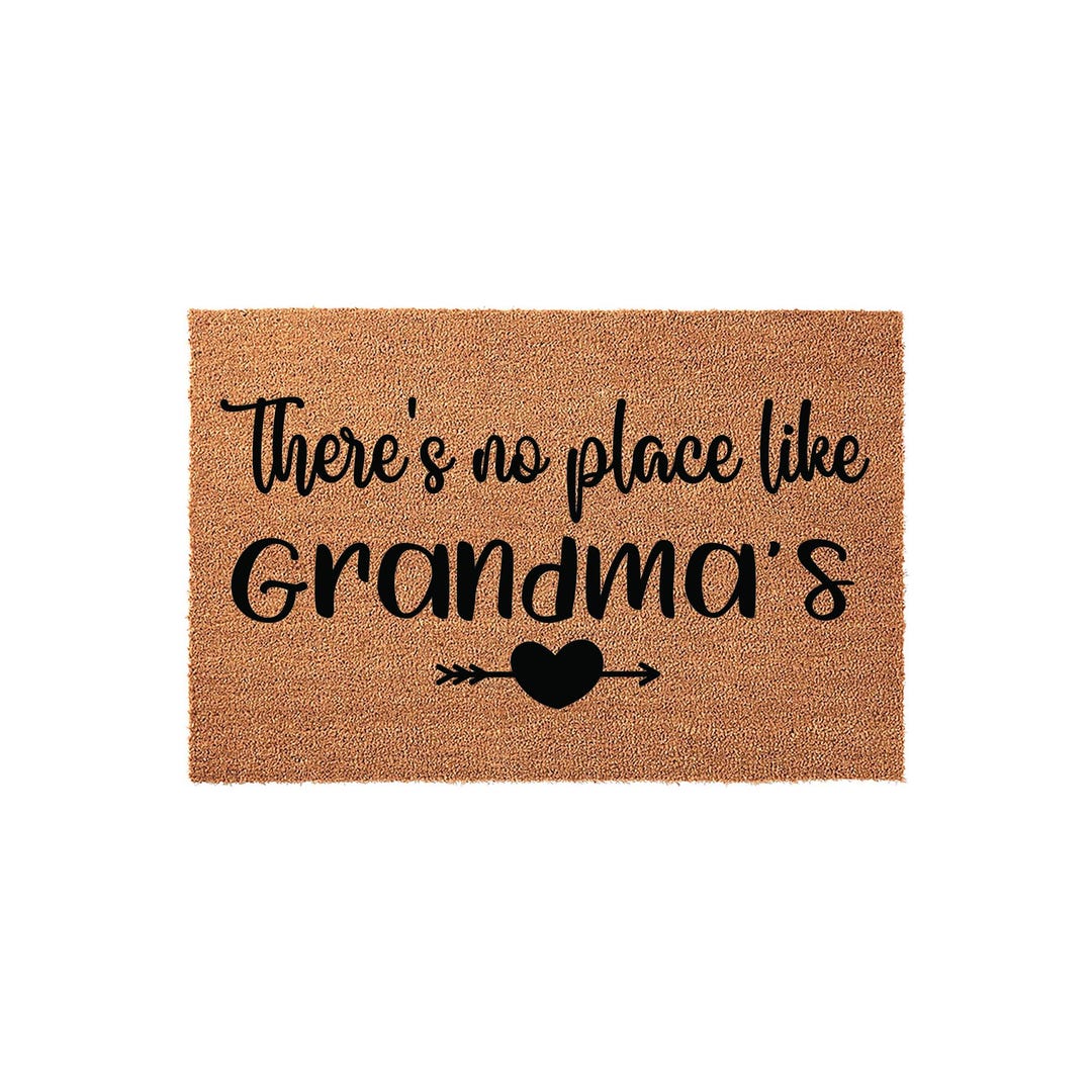There's No Place Like Grandma's, Welcome Mat, Front Porch Coir - Etsy