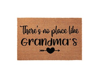 There's No Place Like Grandma's, Welcome Mat, Front Porch Coir