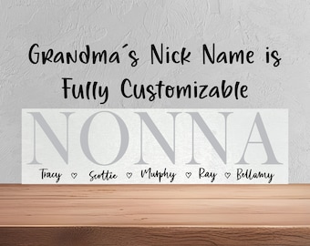 Farmhouse Nonna Mother&#39;s Day Gifts for Nonna Personalized Gifts for Grandma Personalized Mother&#39;s Day Gifts Unique Mother&#39;s Day Gifts 7414