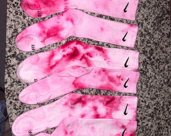 ICETiedye Nike-sokken