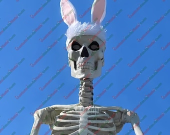 Easter Bunny Ears for 12 foot skeleton and Ground Breaker