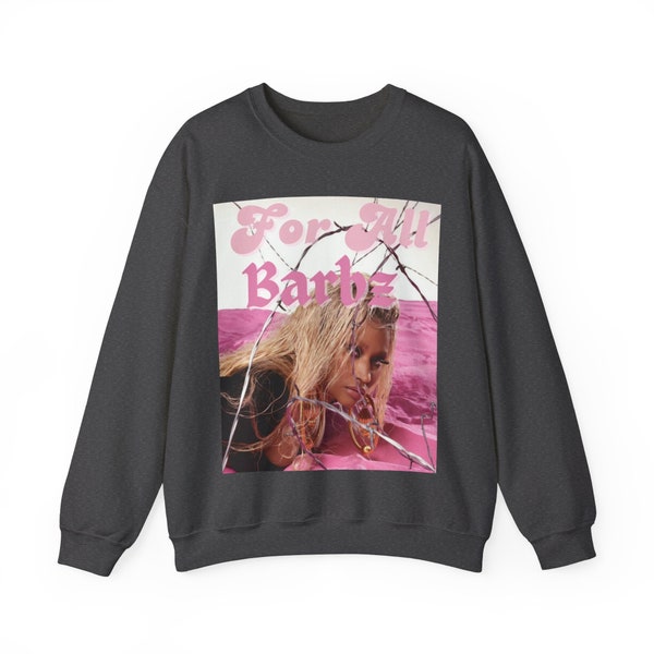 Sweat-shirt ras du cou Nicki Minaj | 5 couleurs disponibles | Sweatshirt unisexe pour homme et femme | Taille S - 5XL