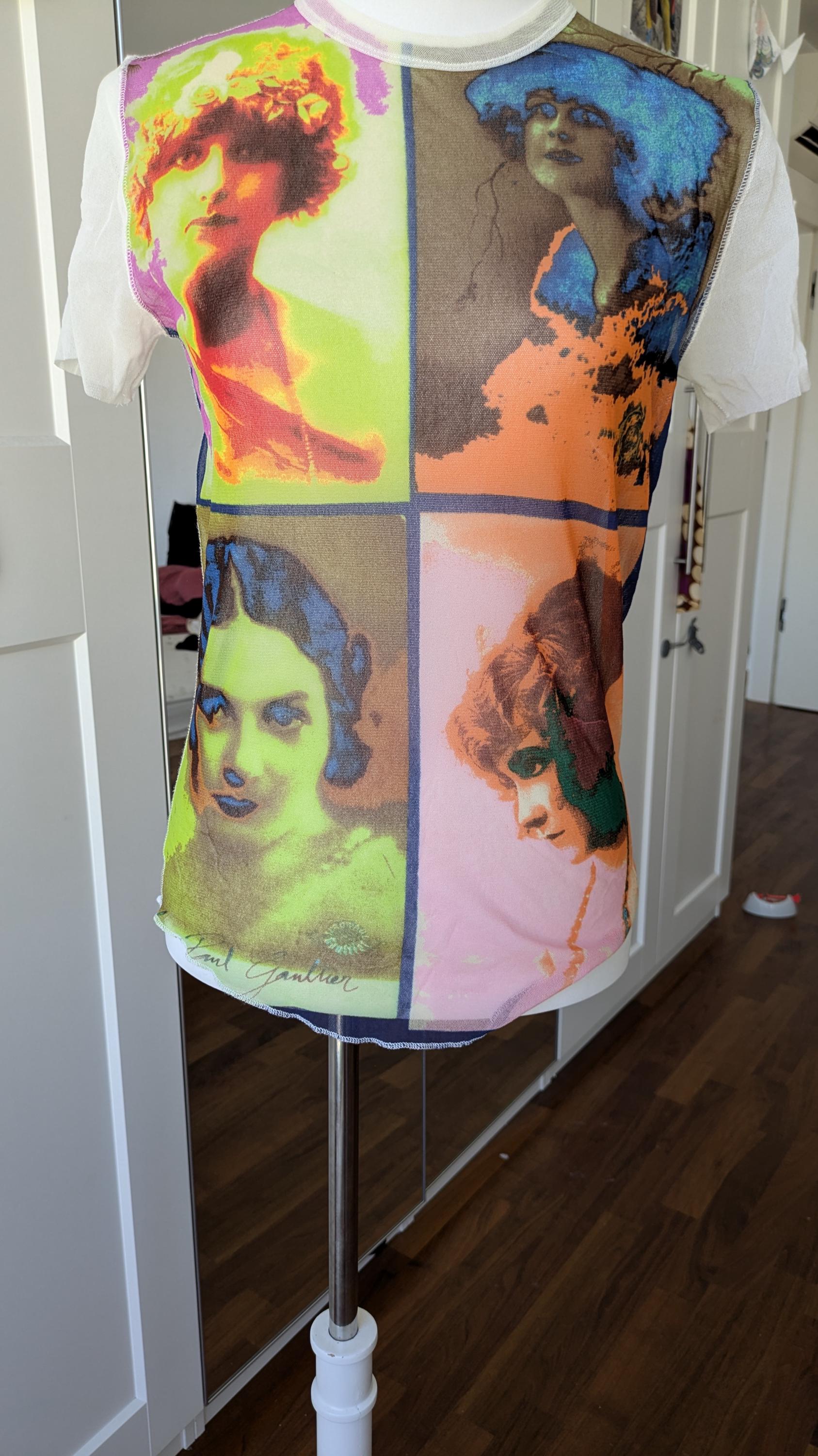 Gaultier Mesh Top - Etsy Gaultier Mesh Top - Etsy