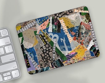Colorful Collage Magic Keyboard Skin Urban Artwork Designer