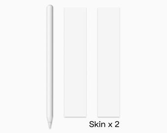 Diseño transparente para iPad Pencil, funda transparente / calcomanía invisible para Apple Pencil / cubierta transparente de alta claridad y antiarañazos para iPad Pencil