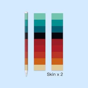 Gradient Design Apple Pencil Skin | Vibrant Colors Stylus iPad Pencil Wrap | Colorful Spectrum Apple Pencil Skin | Artistic Pattern Decal