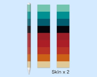 Gradient Design Apple Pencil Skin | Vibrant Colors Stylus iPad Pencil Wrap | Colorful Spectrum Apple Pencil Skin | Artistic Pattern Decal