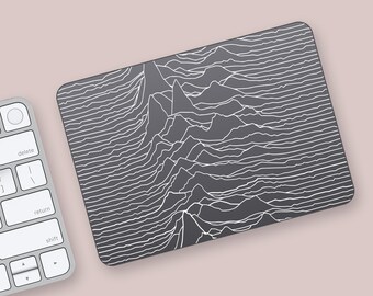 DP1919 Vintage Pulse Wave Magic Trackpad Klare Haut | Classic Tech Magic Trackpad Aufkleber | Wissenschaftliche Visualisierung Trackpad-Cover