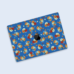 Dongbei Flower 3 MacBook Pro Skin | Laptop Decal | MacBook Air Sticker, MacBook Air Pro Retina 11 12 13 15 17 inch Touch Bar