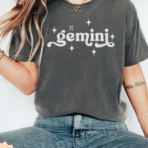 Gemini Zodiac Shirt Astrology Gifts Astrology Shirt Zodiac Birthday Gift for Her Christmas Present Gemini Sweatshirt Gemini Gift For Friends