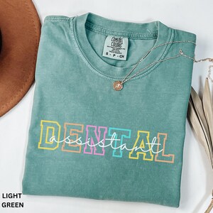 Dental Assistant Shirt Healthcare Grad Gift for Dentist Assistant Dentist Tee Dental Hygienist Shirt Dental Office Apparel Dentist office