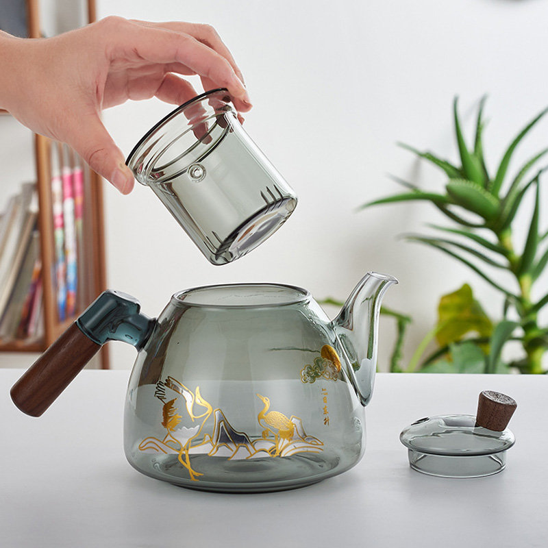 Thickened High Borosilicate Glass Teapot Kettle for Household Electric