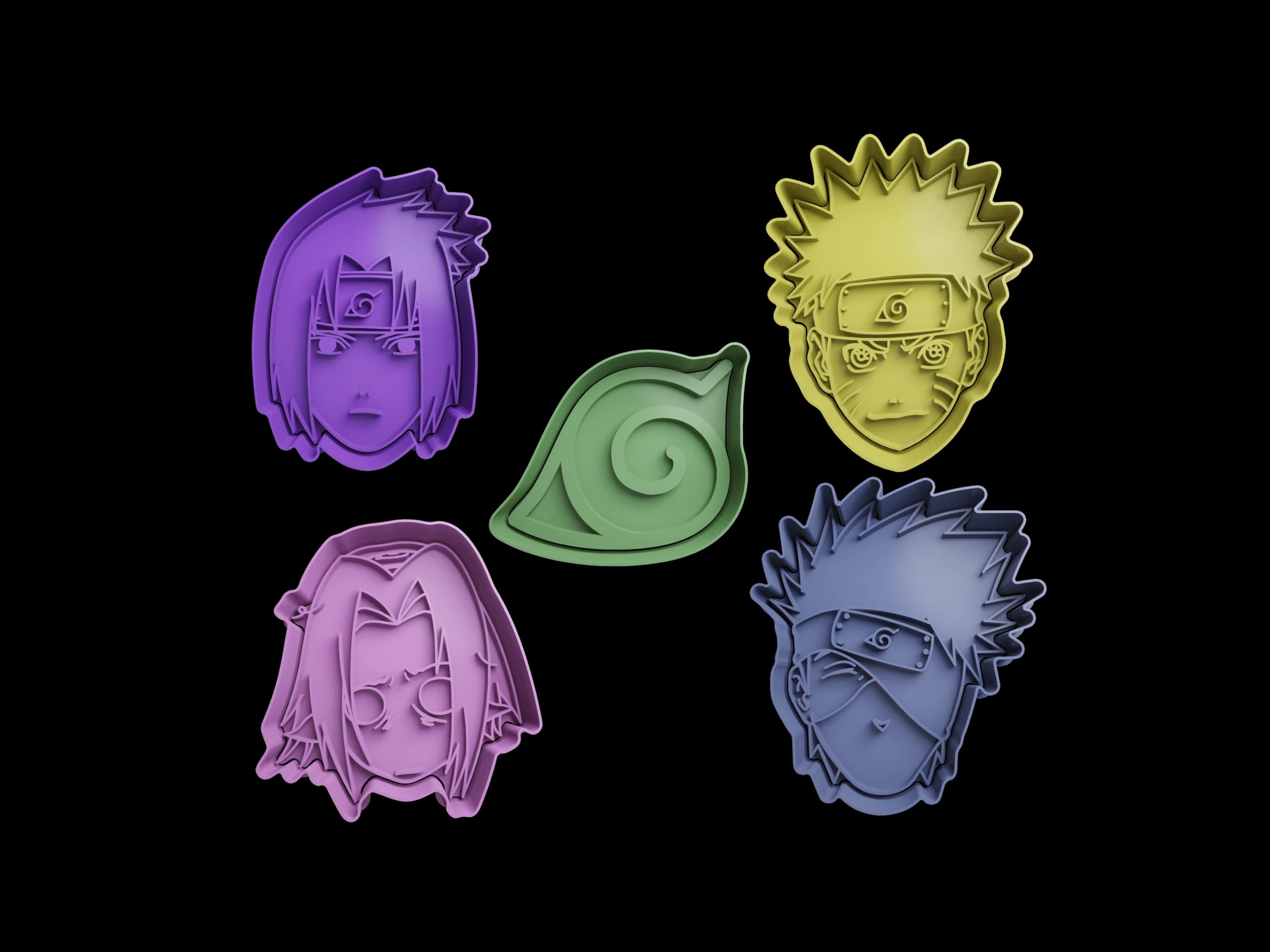 STL file Naruto & Sasuke 🖼️・Model to download and 3D print・Cults