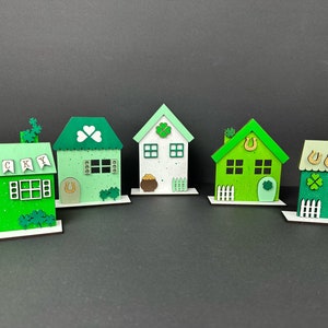 St. Patrick’s Day decor, St. Patricks Day tiered tray decor, Irish signs, St. Patrick&#39;s Shelf Sitters