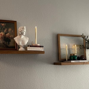 Benutzerdefinierte Holz schwebende Regale | Rustikale Holz Regale
