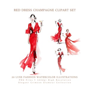 red dress graphic Girl in a red dress sketch. Fashion illustration 3418147 Vector Art at Vecteezy