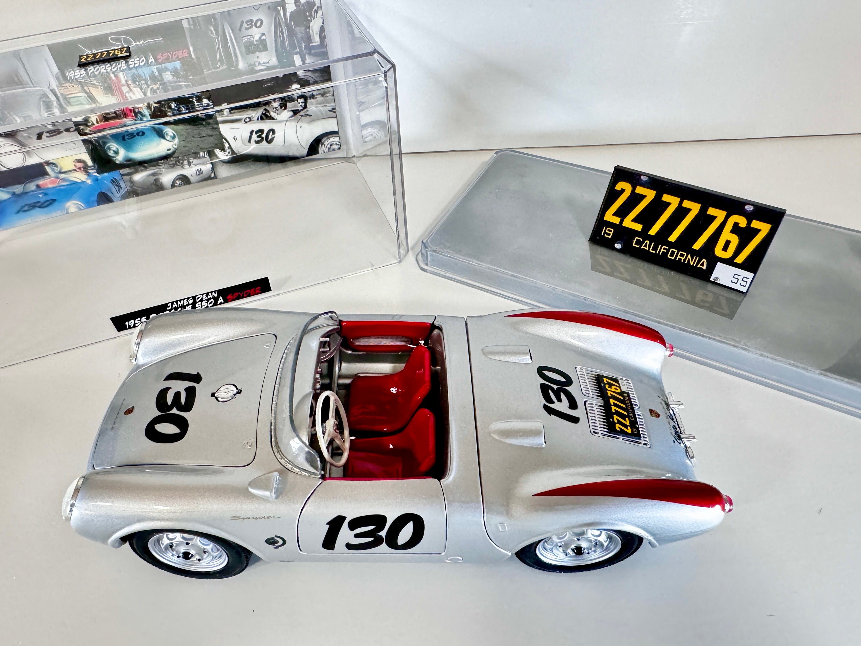 Porsche 550 A Spyder 1/18 ジェームスディーン限定品 Porsche 550 A Spyder 1/18 ジェームスディーン限定品 - メルカリ