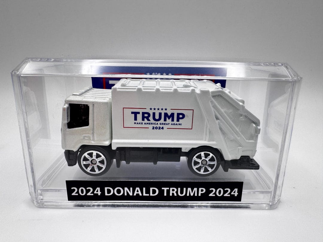 President Trump Garbage Supporters Inauguration Custom Truck MAGA 1/64 ...