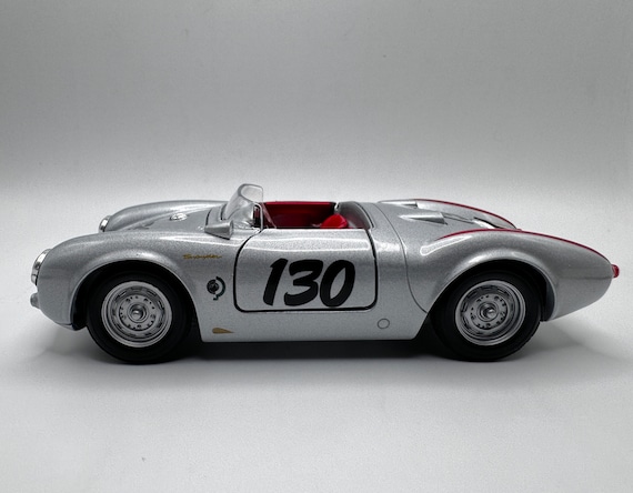 Custom 1/24 Scale Diecast Porsche 550 A Spyder James Dean Death