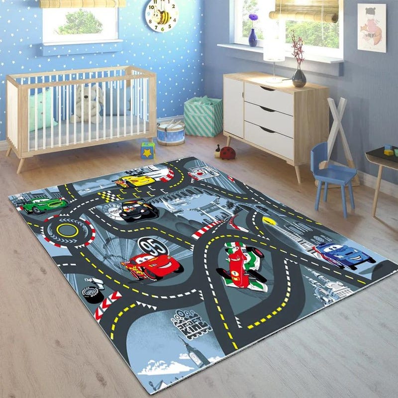 Cars 2 Rug Car Road Rug - Etsy