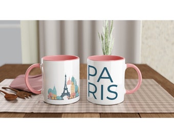 Paris Mug - Travel gift, gift for friend or family - France mug