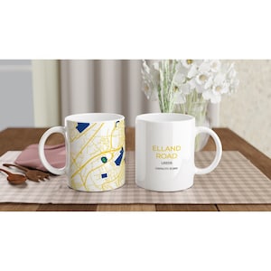 Elland Road Mug, home of Leeds United | LUFC | The perfect gift for a Leeds United fan
