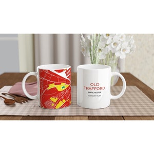 Old Trafford Mug, home of Manchester United | MUFC | The perfect gift for a Man United fan