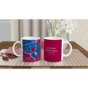 Spotify Camp Nou Mug, home of Barcelona | The perfect gift for a Barcelona fan