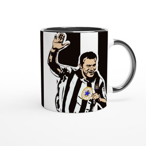 Alan Shearer Mug | in a Newcastle United kit | Perfect gift for a Newcastle fan image 4
