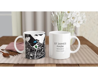 Taza St James Park, sede del Newcastle United / NUFC / El regalo perfecto para un fanático del Newcastle United