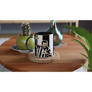Alan Shearer Mug | in a Newcastle United kit | Perfect gift for a Newcastle fan image 6