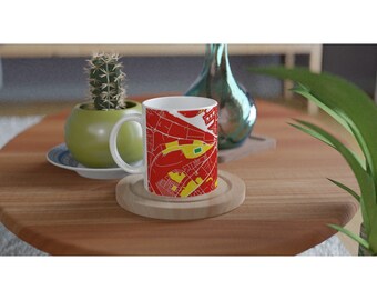 staffordshire マグカップ ベッカム マンチェスターユナイテッド