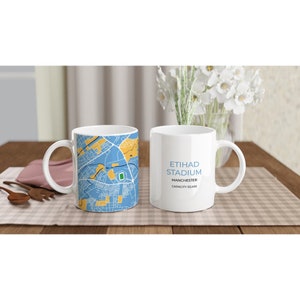 Etihad Stadium Mug, home of Manchester City | MCFC | The perfect gift for a Man City fan