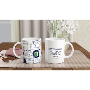 Tottenham Hotspur Stadium Mug, home of Tottenham Hotspur | SPURS | The perfect gift for a Villa fan