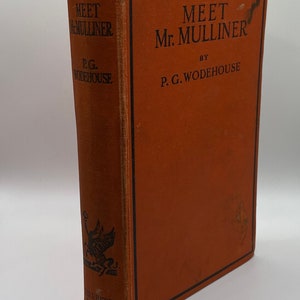 Meet Mr Mulliner, P.G. Wodehouse, 30s book short stories Witty British comedy pub Strand Liberty hardback book decent condition