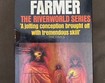 Riverworld Series Book Set: Philip Jose Farmer Sci-Fi (1970s)