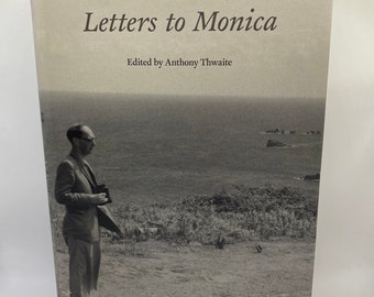 Letter to Monica, Philip Larkin, Thwaites, British poetry First Edition Poet Biography Hardback Faber and Faber hardback dust jacket