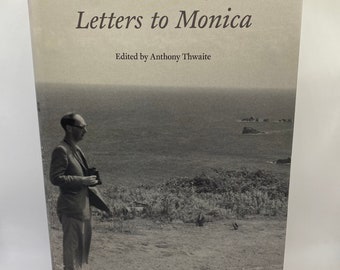 Letter to Monica, Philip Larkin, Thwaites, British poetry First Edition Poet Biography Hardback Faber and Faber hardback dust jacket