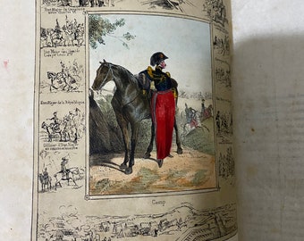 Esquisses Historiques: raro libro illustrato di storia militare francese, 1840