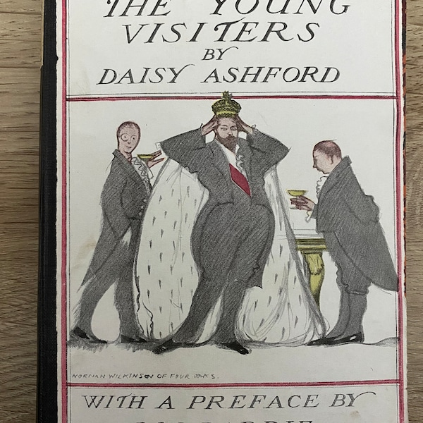 Les jeunes visiteurs, Daisy Ashford, innocence magique, jolies fautes d'orthographe, livre pour enfants, livre relié, bon état, cadeau Saint-Valentin