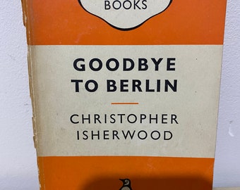Book Bundle Goodbye Berlin/ Prater Violet, Christopher Isherwood, Biographical Book Bundle Vintage Penguin Gift paperback book gay icon