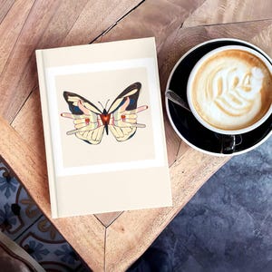 ASL Interpreter Journal, Sign Language Notebook, Deaf Studies Reflection Diary, Butterfly Design