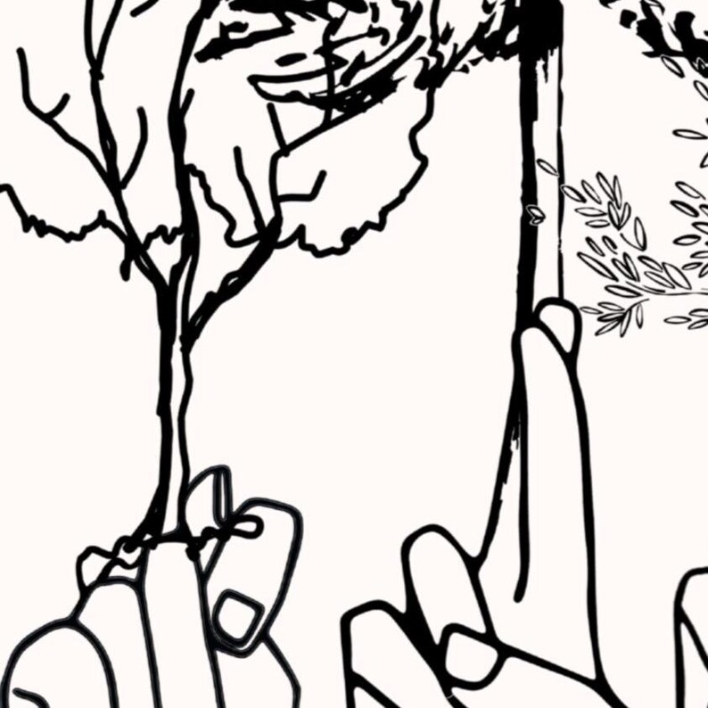 Tree Asl ASL TREES Poster: American Sign Language Wall Art (digital Download) - Etsy
